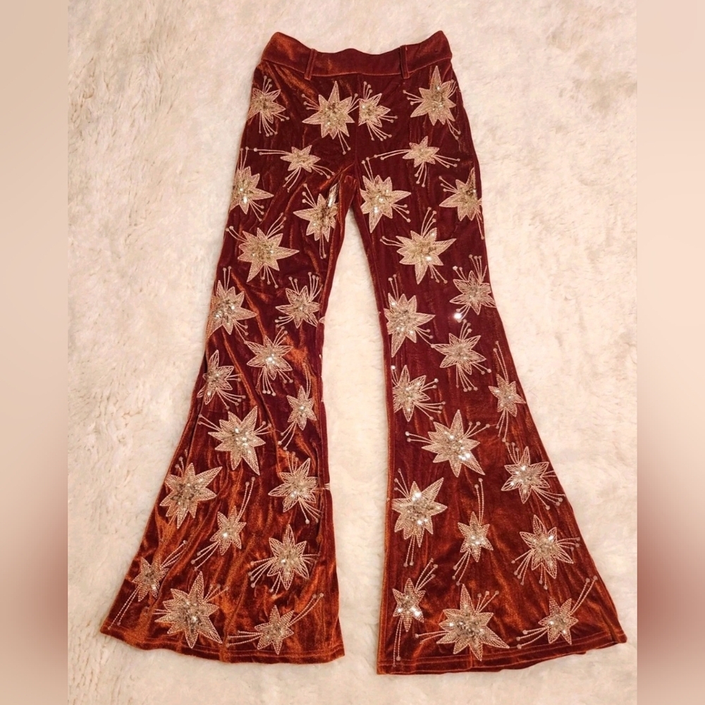 LENNI THE LABEL Chromatic Pants Rust S - Picture 4 of 13